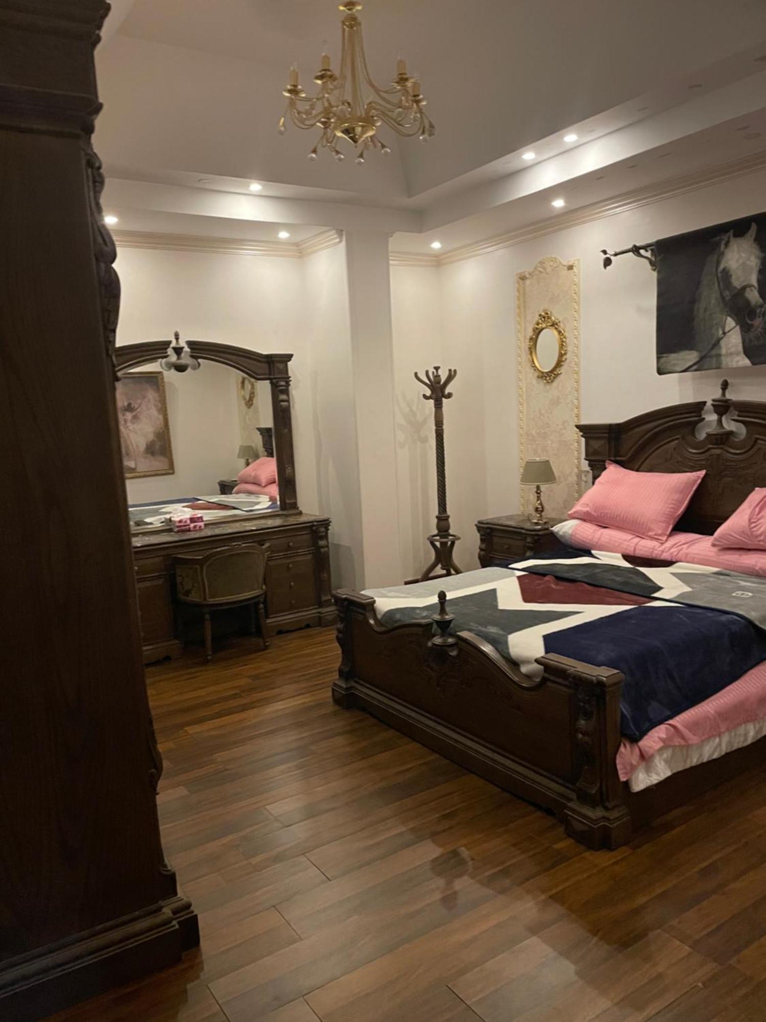 Trio With Coverable Private Pool In Compound Near Mall Of Egypt Vilă Sheikh Zayed City